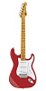 G&L Tribute Legacy Fullerton Red MP Электрогитара.-0