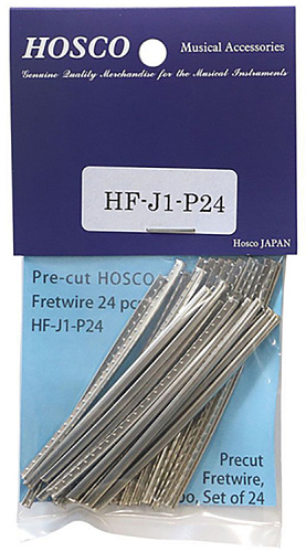 Hosco HF-J1-P24 Комплект ладов 24 шт по 7 см, нейзильбер, джамбо.