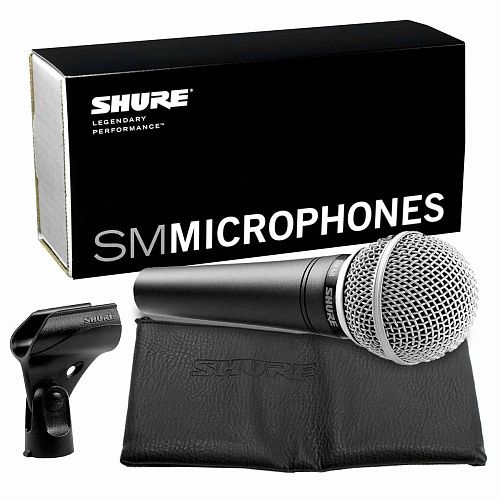Shure SM48-LC Вокальный динамический микрофон.