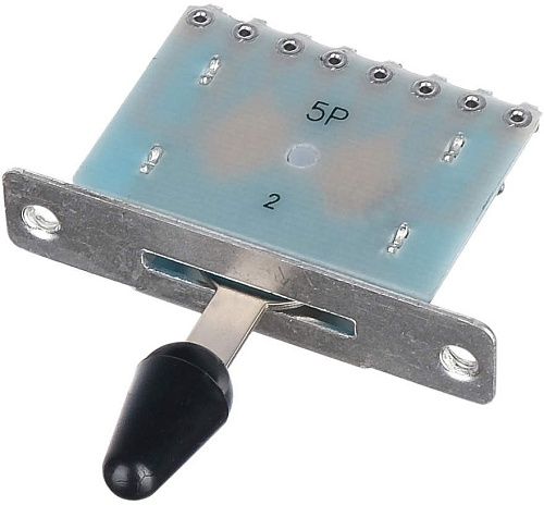 Paxphil LSW51 Переключатель 5-ти позиционный, черный.