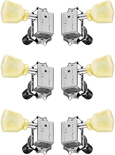 Schaller 10140123.16.55 Original G-Series Deluxe SR Toplocking Комплект одиночной колковой механики.