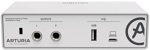 Arturia MiniFuse 1 White USB аудио интерфейс.
