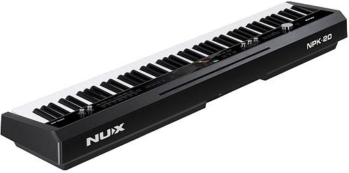 Nux NPK-20-BK Цифровое пианино, черное, без стойки.