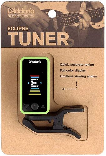 Planet Waves PW-CT-17GN Eclipse Тюнер на прищепке, зеленый.