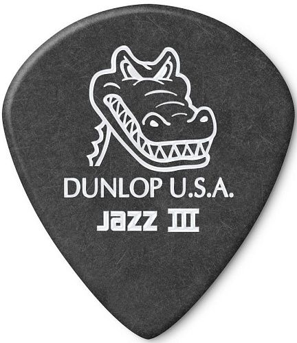 Dunlop 571R1.4 Gator Grip Jazz III Медиатор.