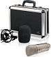 Behringer B-1 Студийный конденсаторный микрофон с эластичным подвесом, ветрозащитой и кейсом.-1