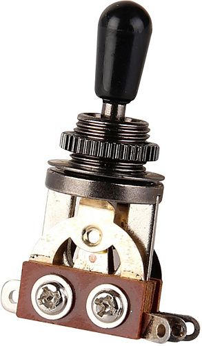 Musiclily M911GB Переключатель 3-х позиционный, Les Paul/EPI, черненый.