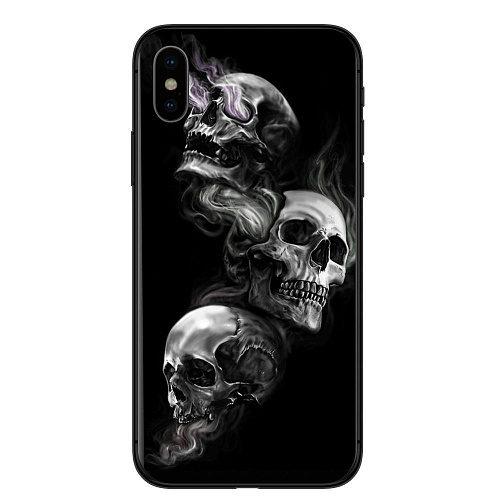 Чехол для смартфона iPhone 7/8. Черепа.