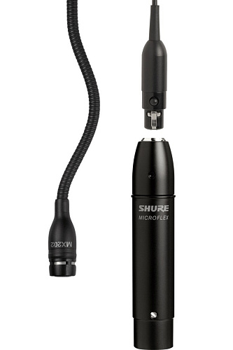 Shure MX202B/C Микрофон миниатюрный театрально - хоровой кардиоидный.