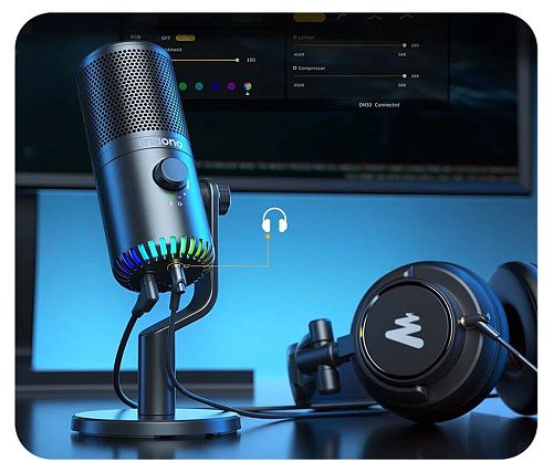 Maono DM30 Конденсаторный USB микрофон.