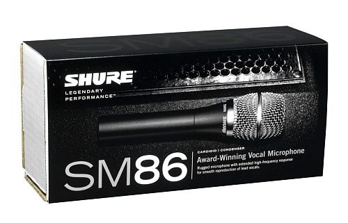 Shure SM86 Вокальный динамический микрофон.