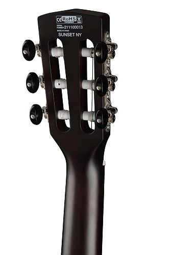 Cort Sunset-Nylectric-BK Sunset Series Электрогитара, нейлоновые струны.