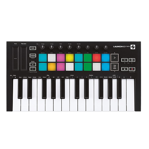 Novation LaunchKey Mini MK3 Контроллер.