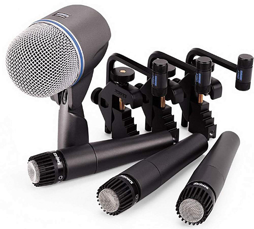 Shure DMK57-52 Универсальный комплект микрофонов для подзвучивания барабанов. 