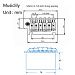 Musiclily MX1795CR Бридж тремоло Wilkinson для MIJ/MIK Strat, хром.-1