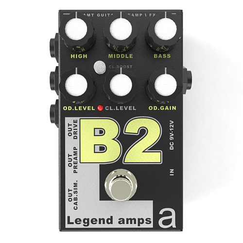 AMT B-2 Legend Amps 2 Двухканальный гитарный предусилитель.