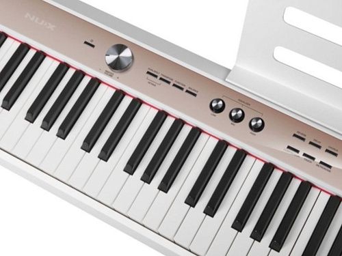 Nux NPK-20-WH Цифровое пианино, белое, без стойки.