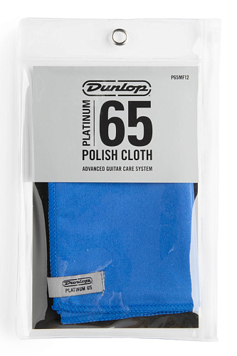 Dunlop P65MF12 Platinum 65 Полировочная салфетка из микрофибры.