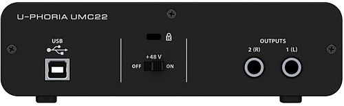 Behringer UMC22 Аудиоинтерфейс USB.