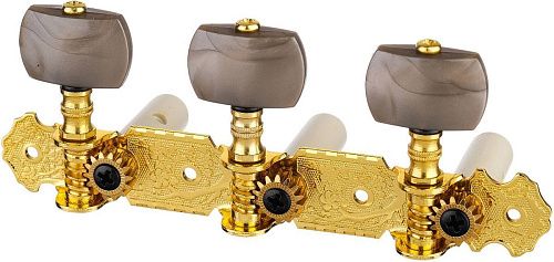 Alice AOS-020B4P Комплект колков на планке для классической гитары.