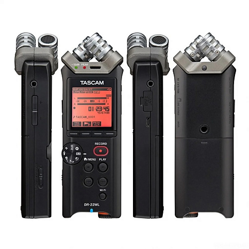 Tascam DR-22WL Портативный рекордер с Wi-Fi.
