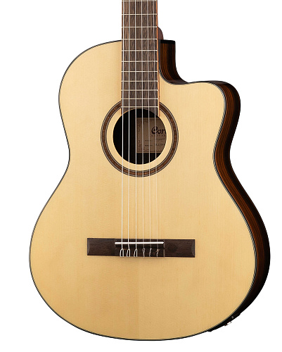 Cort AC160CF-NAT Классическая гитара со звукоснимателем.